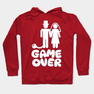 Funny Wedding Marriage Game Over Hoodie